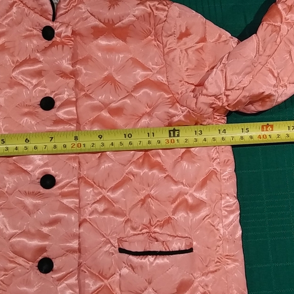 Vintage GayTog Pink Quilted Lightweight Coat - Picture 6 of 8